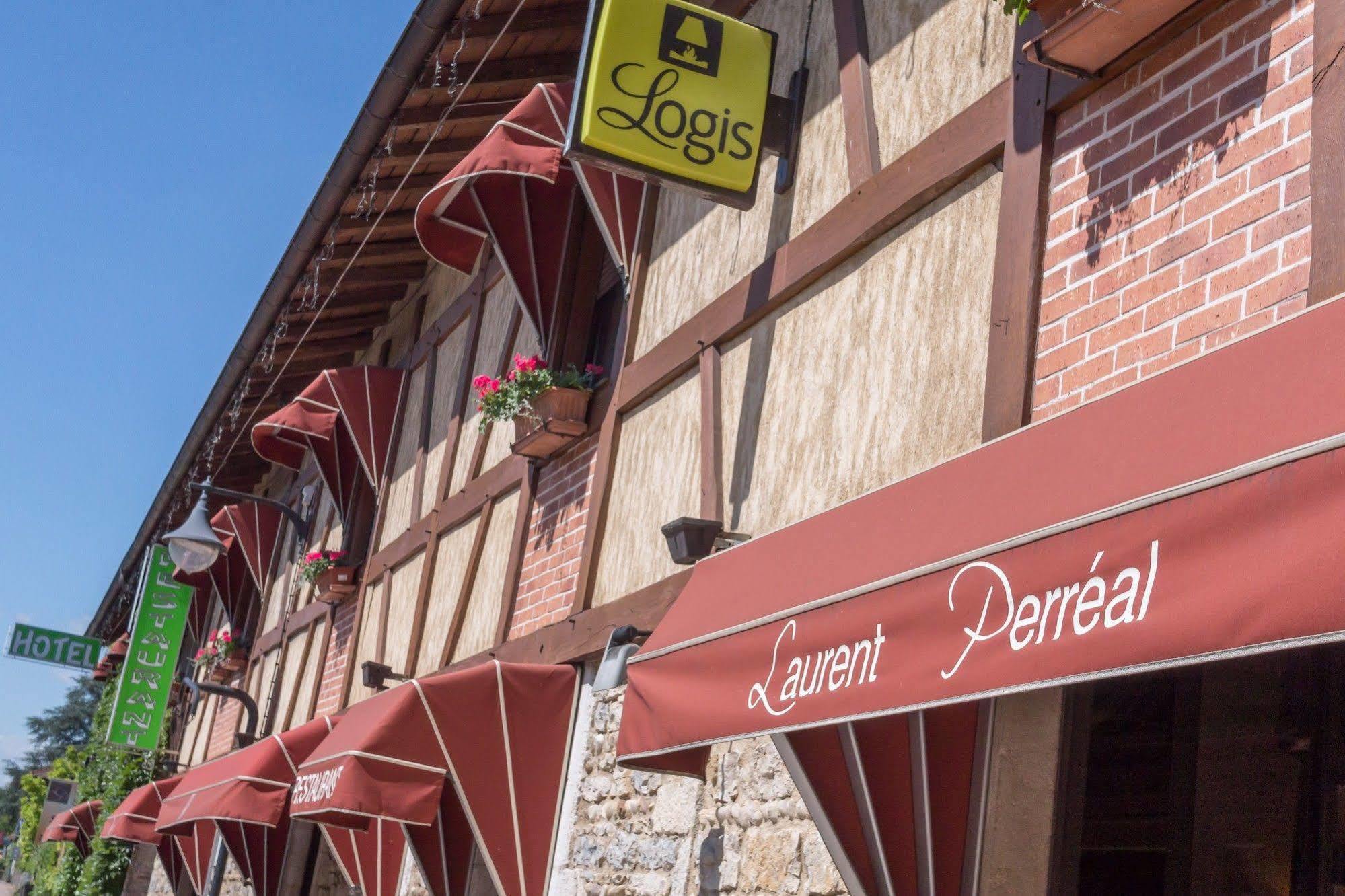 Hotel Restaurant Laurent Perreal Attignat Exterior foto